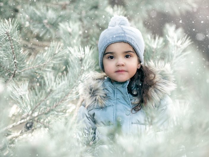 fotograaf kinderen kinderfotograaf fotoshoot winter Veluwe Lelystad