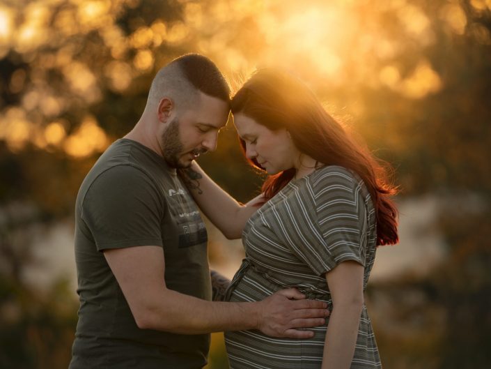 Zwangerschaps-Fotoshoot op de Haere