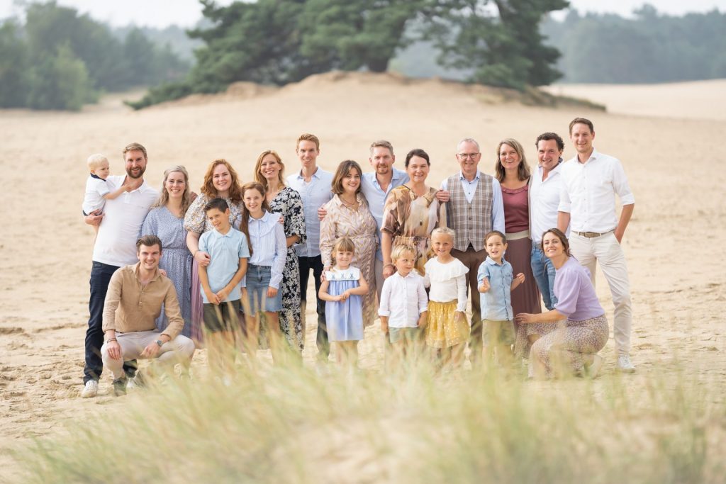 familie fotograaf veluwe familieportret buiten fotoshoot