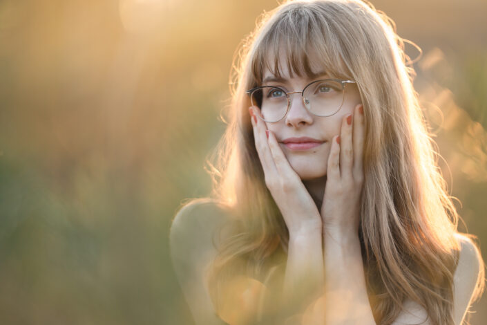 Portret fotograaf buiten Hilversum