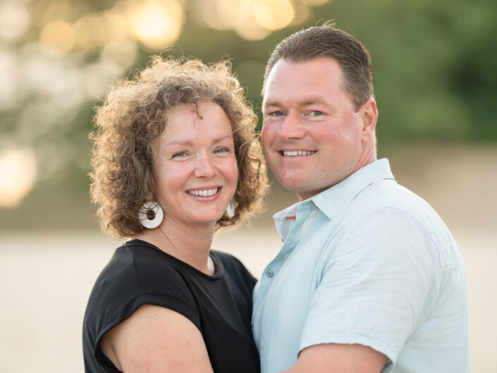 familie fotoshoot zandverstuiving