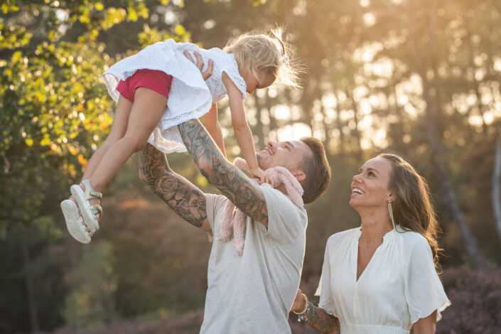 familie golden hour heide hilversum