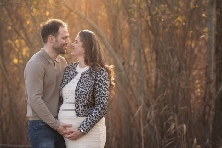 fotograaf Lelystad zwangerschaps fotoshoot belevenissenbos
